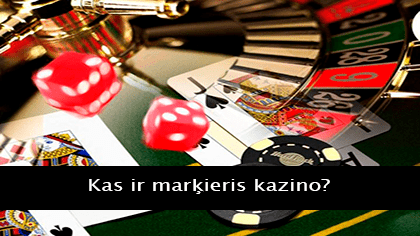 Logotips Kas ir marķieris kazino?